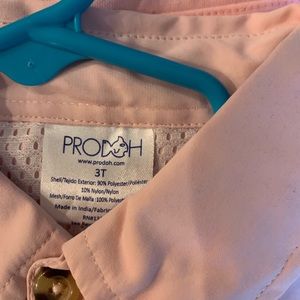 Prodoh brand girls pink fishing shirt